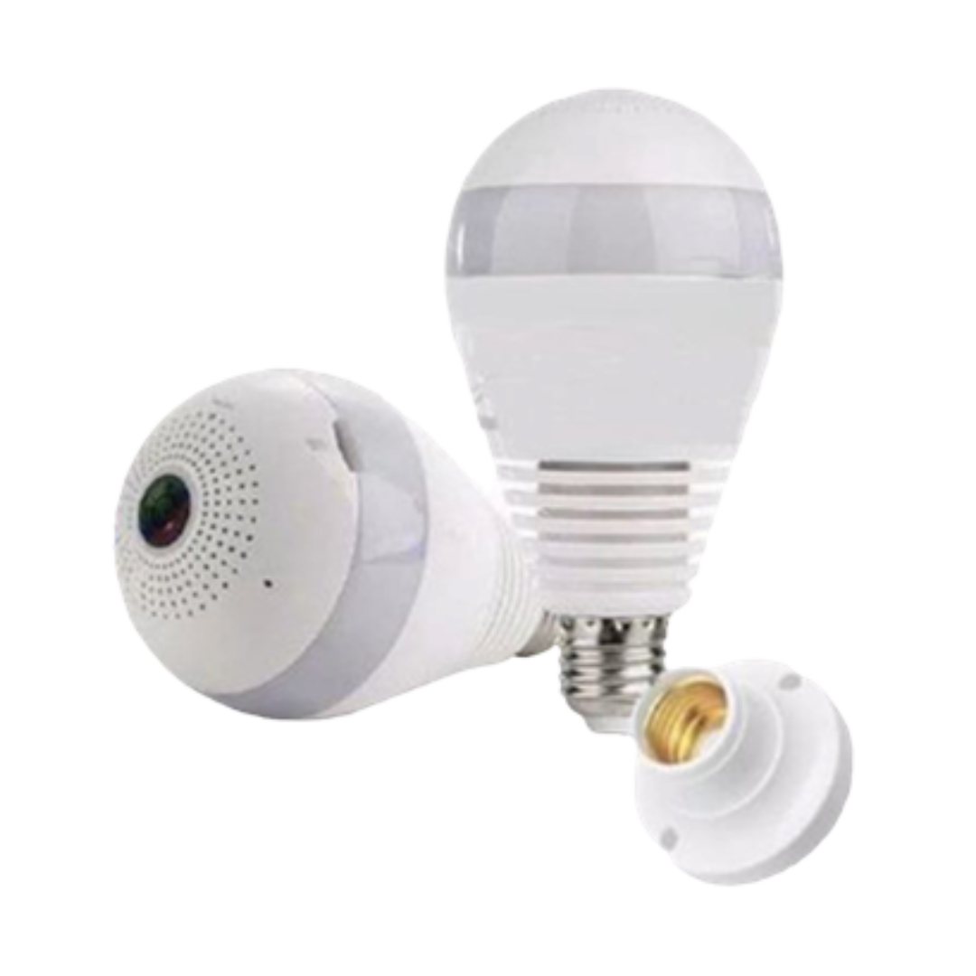 CAMARA ESPIA IP V380 WIFI MICRO SD CON LAMPARA