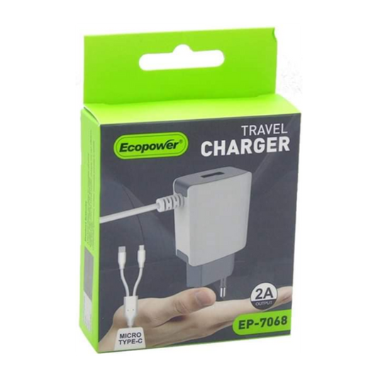 CARGADOR ECOPOWER EP-7051 Y EP- 7068 V8 / TC