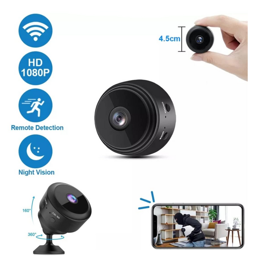 CAMARA ESPIA REDONDO HD1080 WIFI