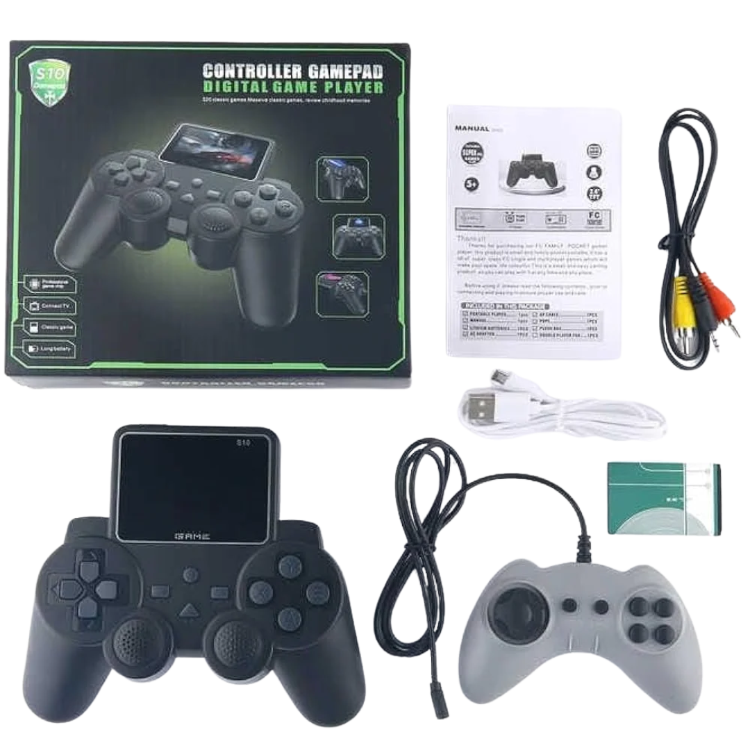 CONSOLA 520 GAME RETRO S10 CON CONTROL