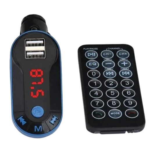 TRANSMISOR BT BLISTER AZUL CON CONTROL