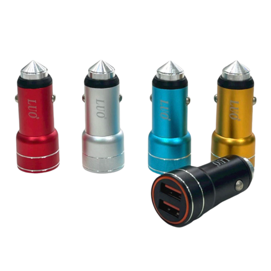 CABEZA PARA AUTO LUO LU-8217 2 USB 6A