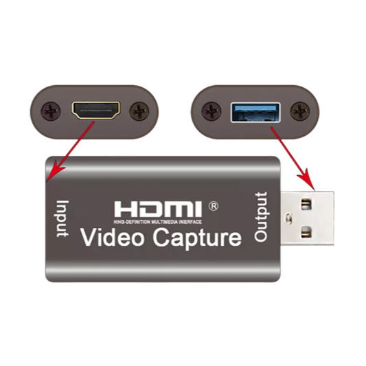 CAPTURADOR HDMI ROHS USB 3.0 60 FPS
