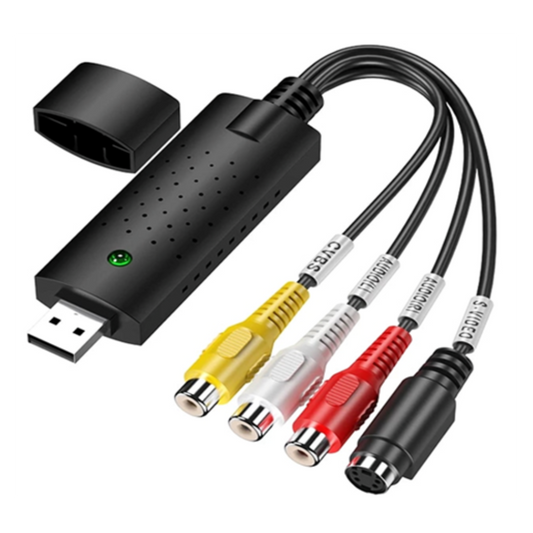 CAPTURADOR EASYCAP RCA VHS A USB