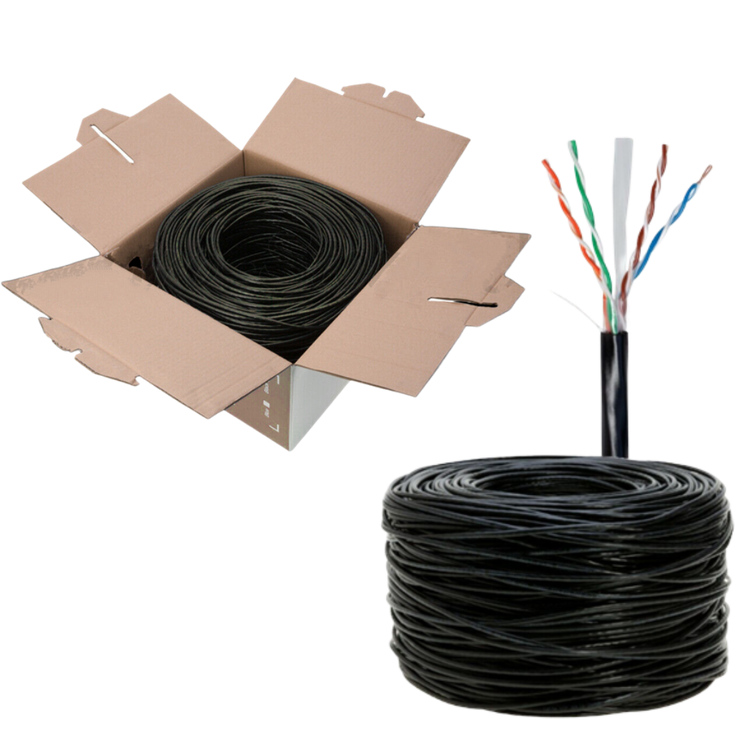 CABLE DE RED - UTP LIVE EXTERIOR CAT5E 50% COBRE 305 MTS