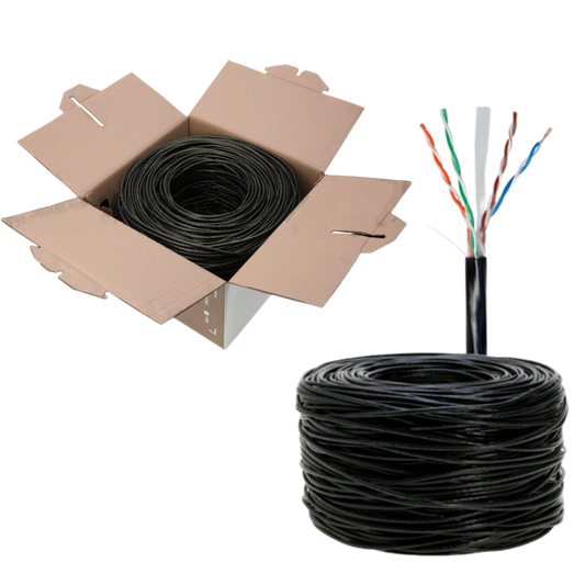 CABLE DE RED - UTP LIVE EXTERIOR CAT5E 50% COBRE 305 MTS