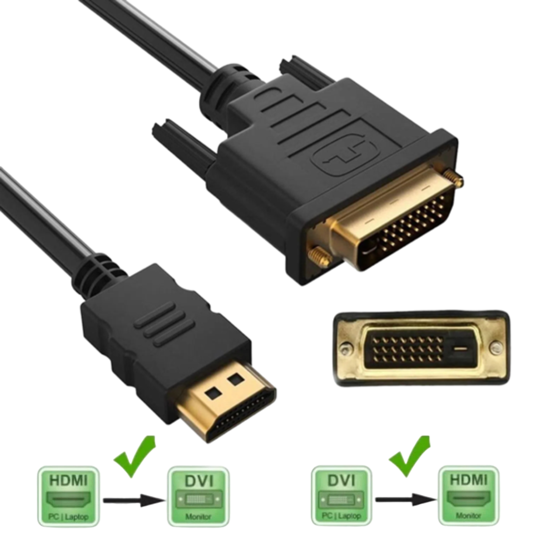 CABLE DVI-D A HDMI 1.8 MTS