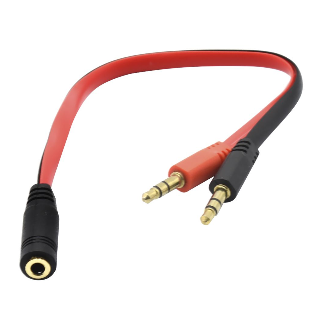 CABLE ADAPTADOR AUDIO 2 A 1 - HS211T SATE