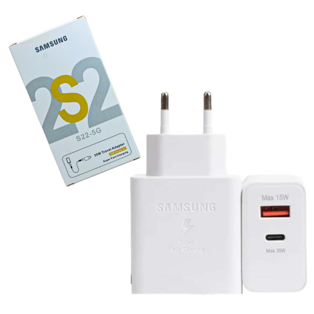 CABEZA CARGADOR SAMSUNG S22-5G 35W