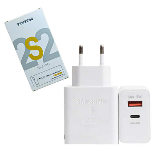 CABEZA CARGADOR SAMSUNG S22-5G 35W