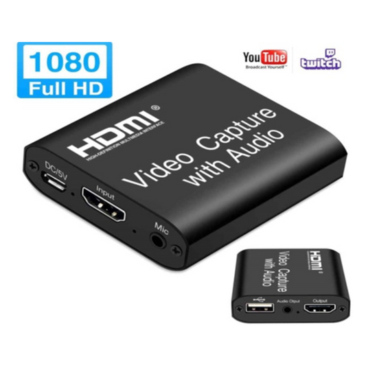 CAPTURADOR HDMI RULLZ FULL HD E/S AUDIO+VIDEO