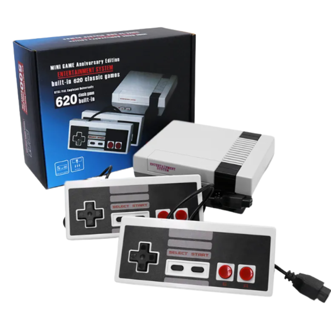 CONSOLA 620 GAMES RETRO CON CONTROL 1647-C