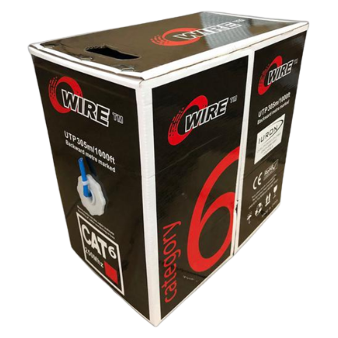 CABLE DE RED - IURON OWIRE UTP 24AWG INTERNO CAT6 305 MTS