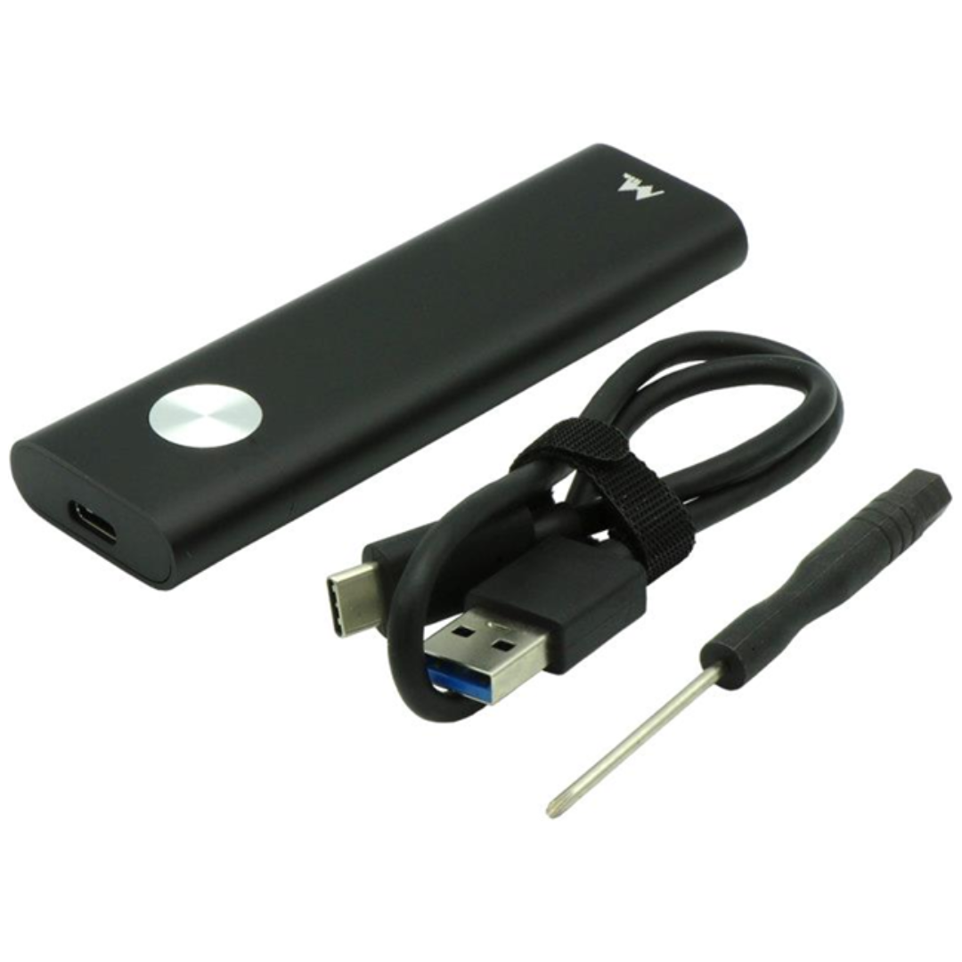 GAVETA M.2 NVME MTEK 2280S1NV USB TIPO C