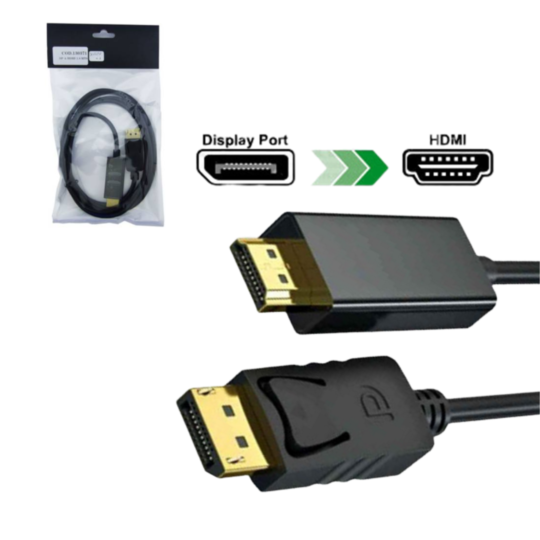 CABLE DP A HDMI 1.8 MTS