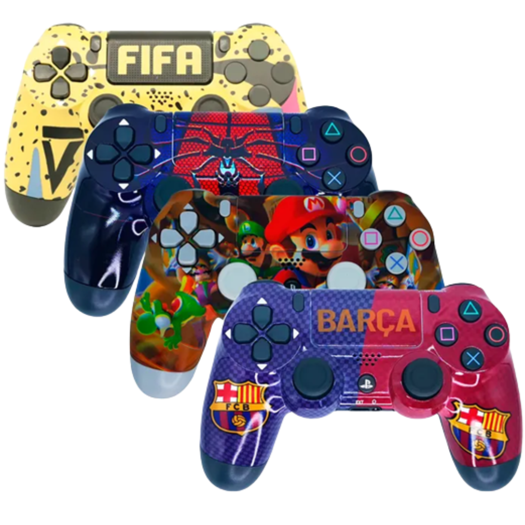 CONTROL INALÁMBRICO PARA PS4 CON DISEÑO