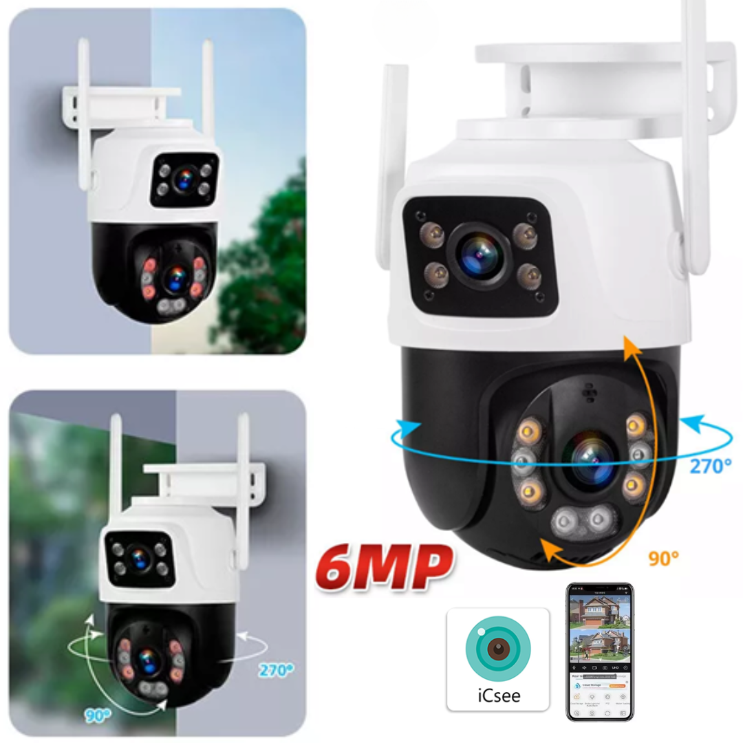 CAMARA DOBLE PARA EXTERIOR P6-QQ6