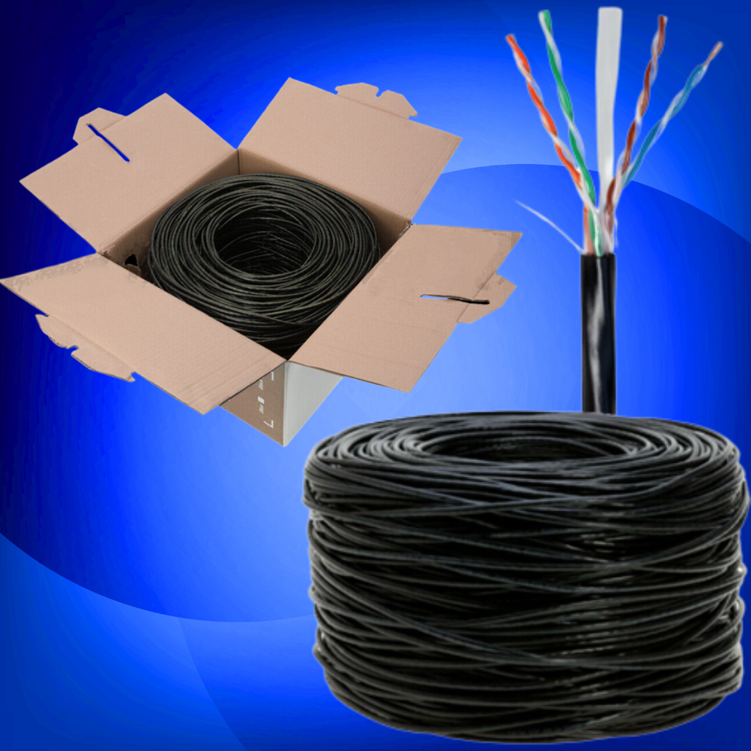 CABLE DE RED - UTP LIVE EXTERIOR CAT5E 50% COBRE 305 MTS