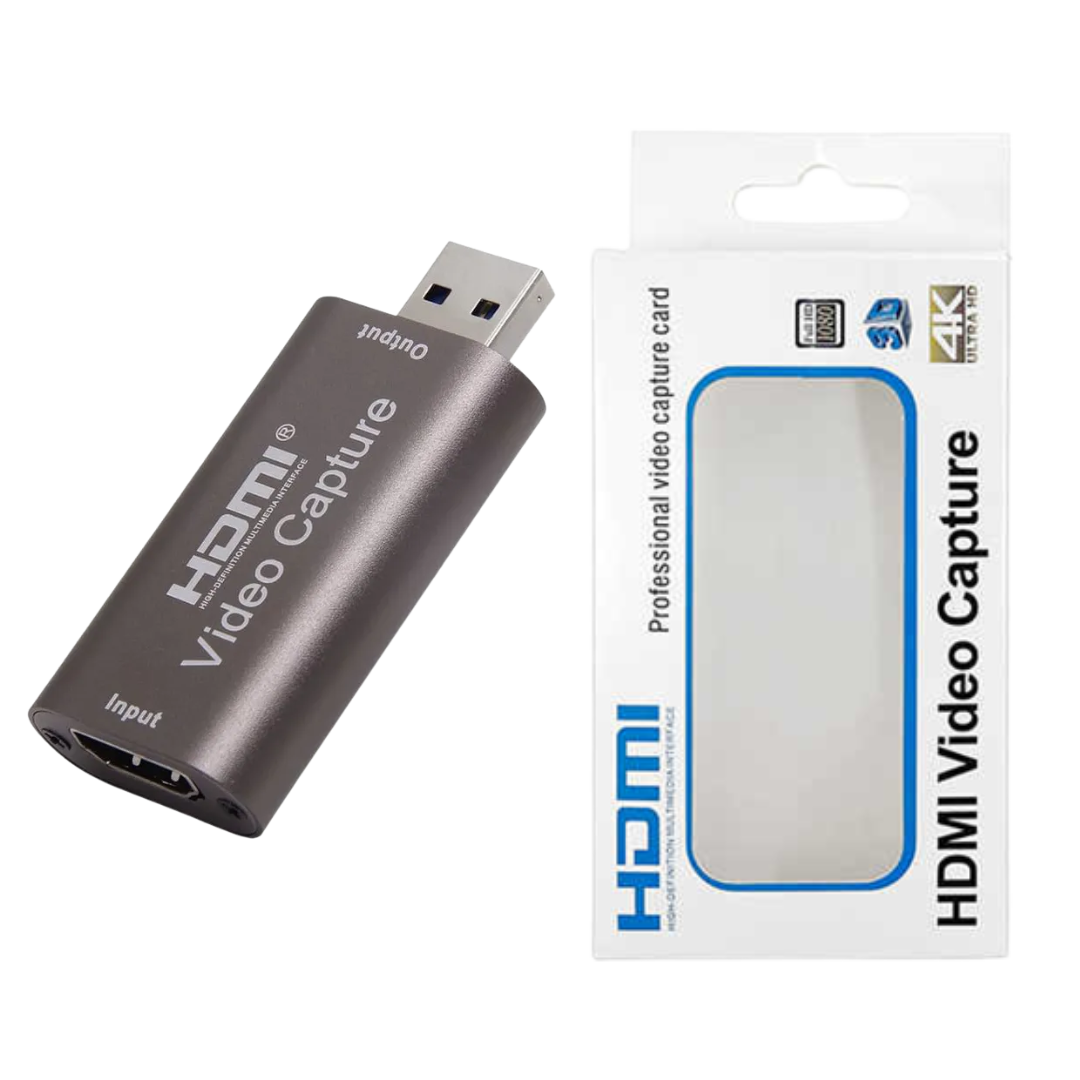 CAPTURADOR HDMI ROHS USB 3.0 60 FPS