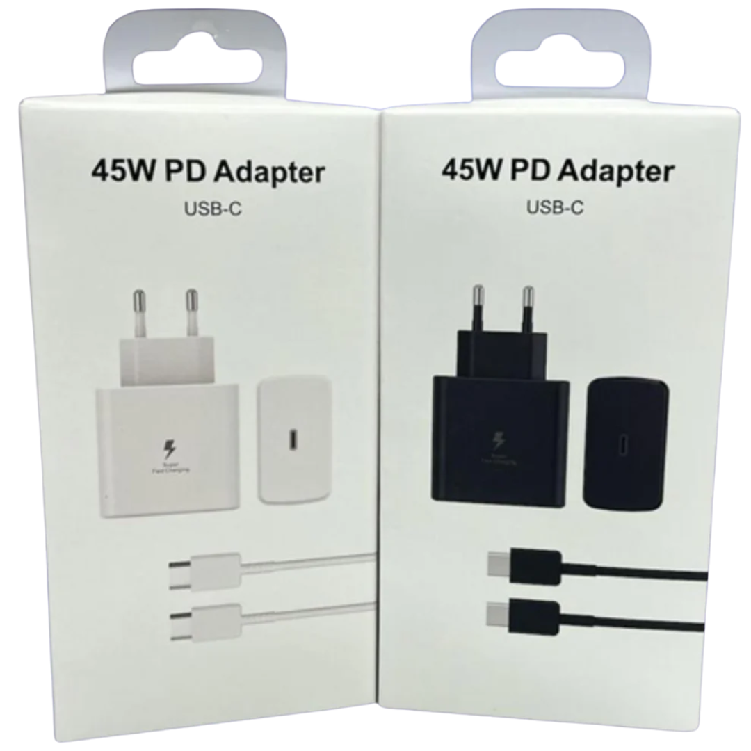 CARGADOR PARA SAMSUNG TIPO C 45W CON CABLE