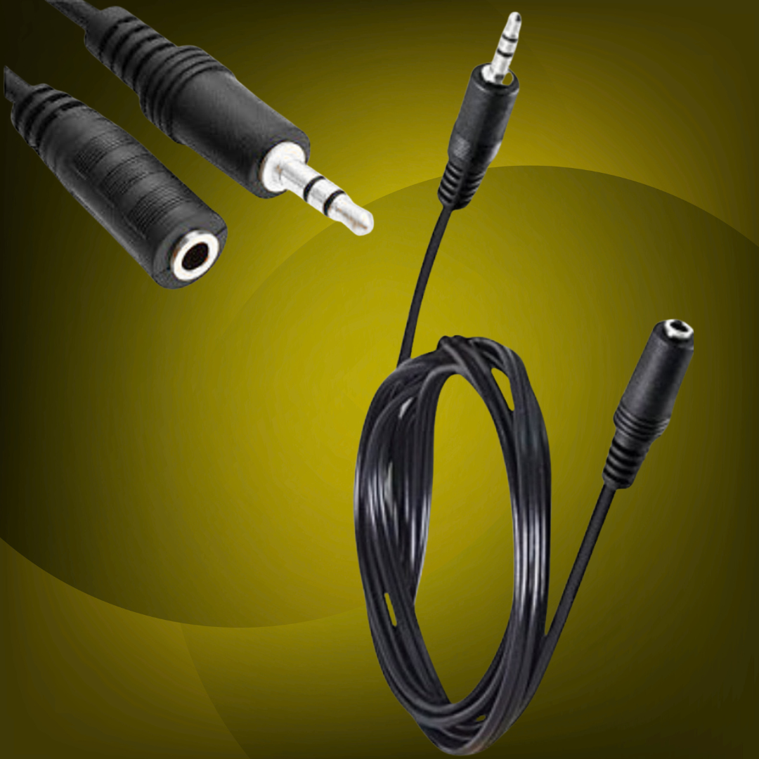 CABLE AUXILIAR MACHO A HEMBRA 1.5 METROS