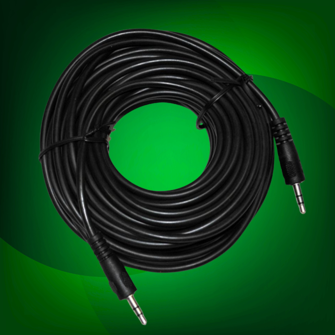 CABLE AUXILIAR MACHO A MACHO 3 METROS