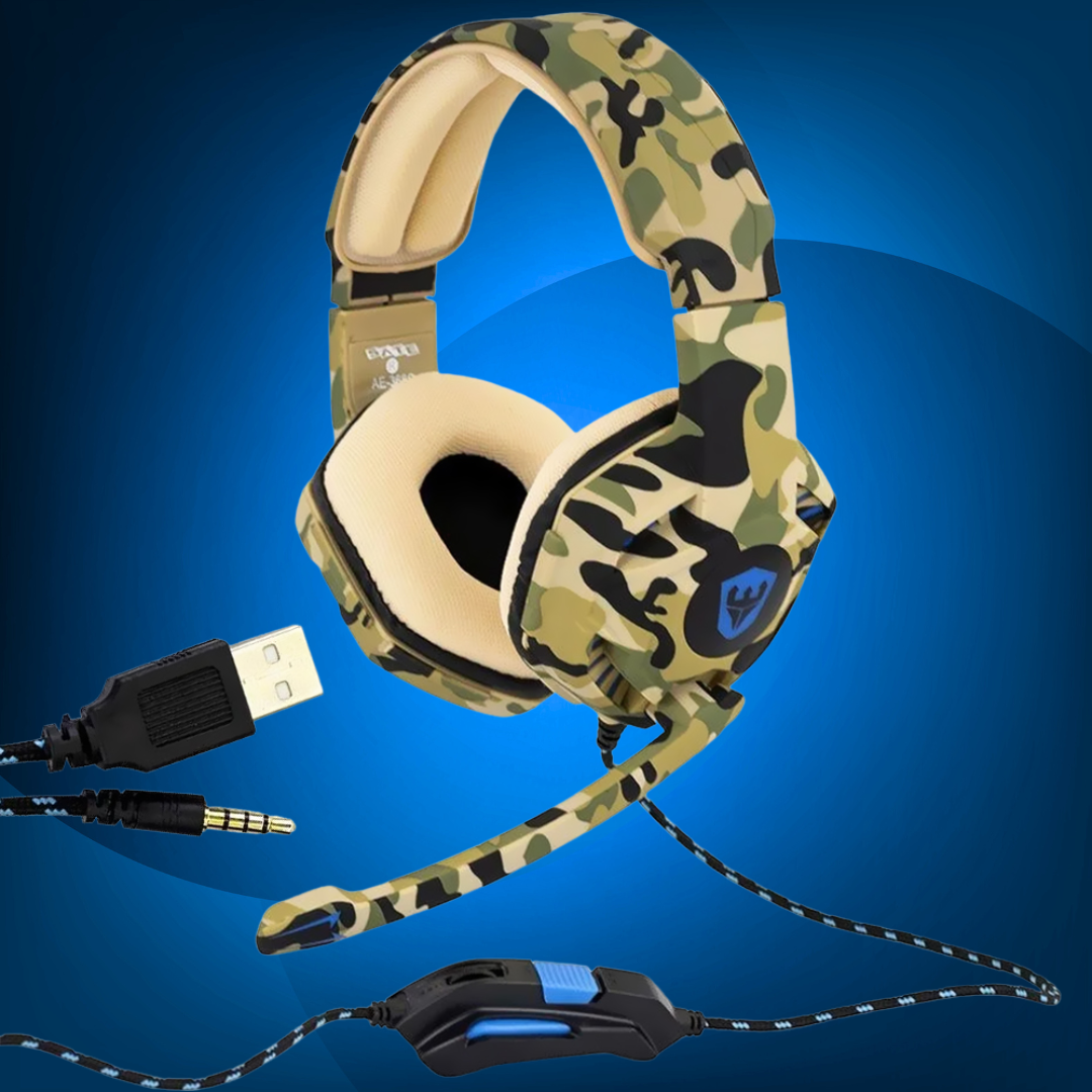 AURICULAR GAMER PC PS4 XBOX SATE AE-368C