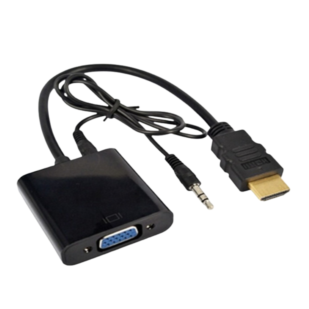 CONVERSOR HDMI A VGA CON AUDIO