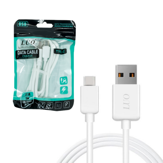 CABLE USB TIPO C 3.1A LUO LU-1106