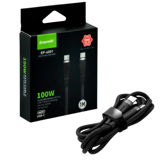CABLE TIPO C A TIPO C 100W EP-6001