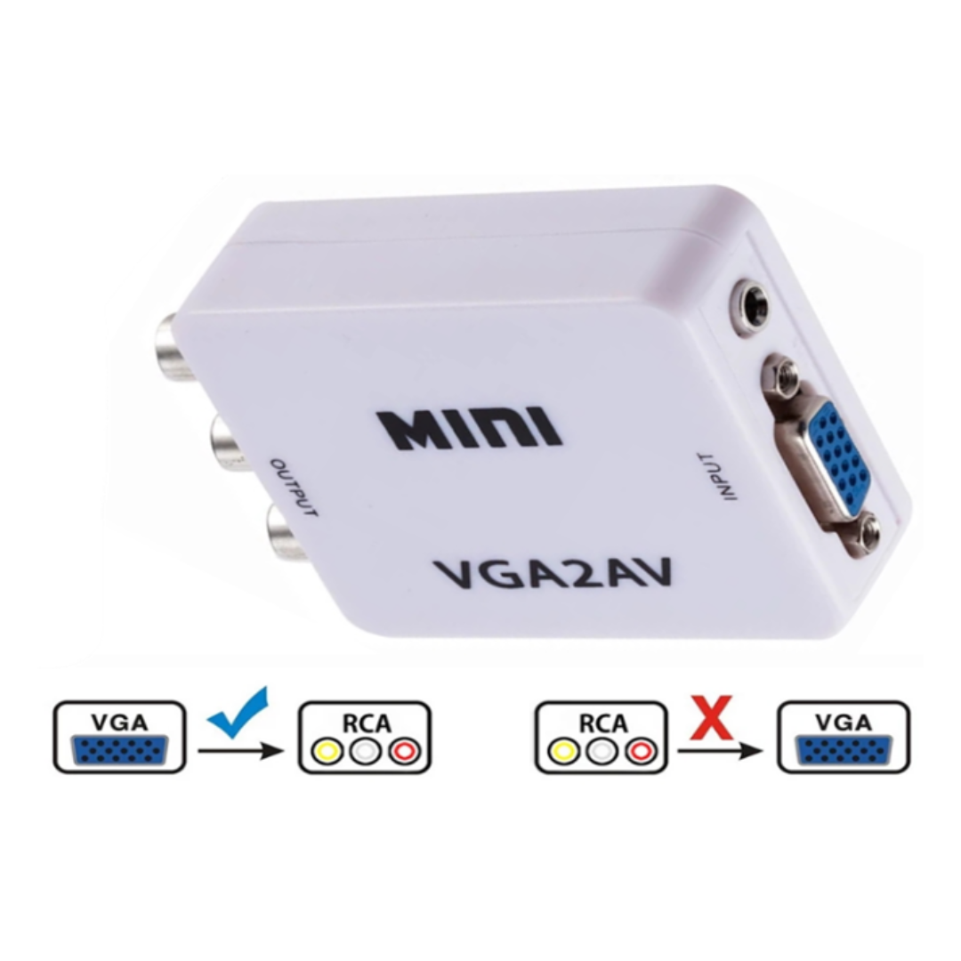 CONVERSOR VGA A RCA