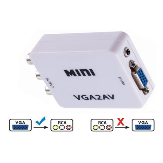 CONVERSOR VGA A RCA