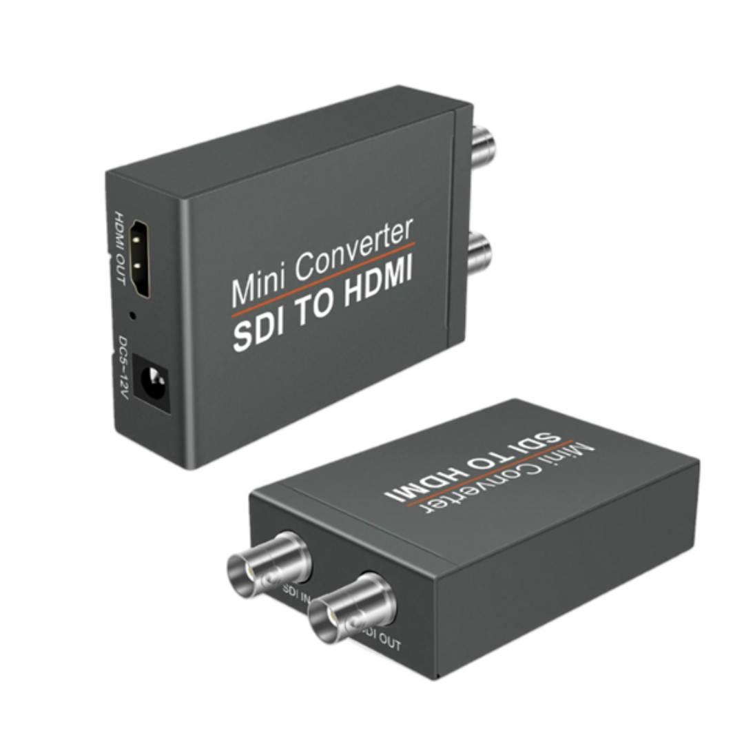 CONVERSOR SDI A HDMI MINI 3G CON DETECCIÓN AUTOMÁTICA DE FORMATO