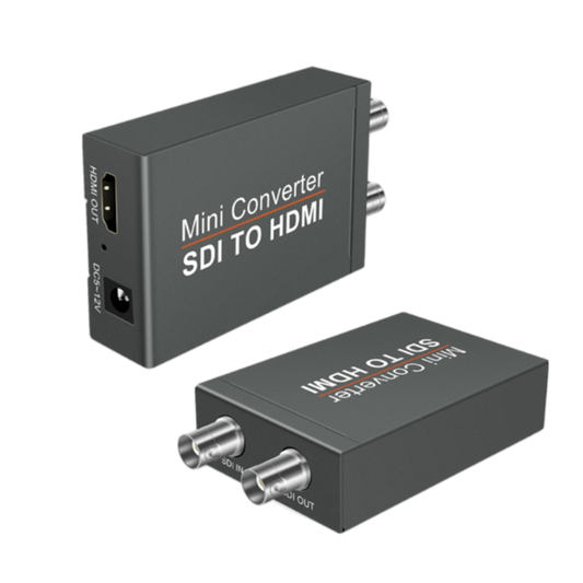 CONVERSOR SDI A HDMI MINI 3G CON DETECCIÓN AUTOMÁTICA DE FORMATO