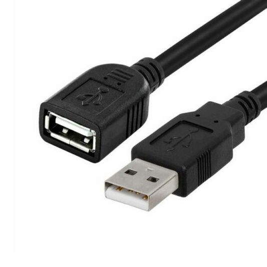 CABLE USB 2.0 MACHO HEMBRA