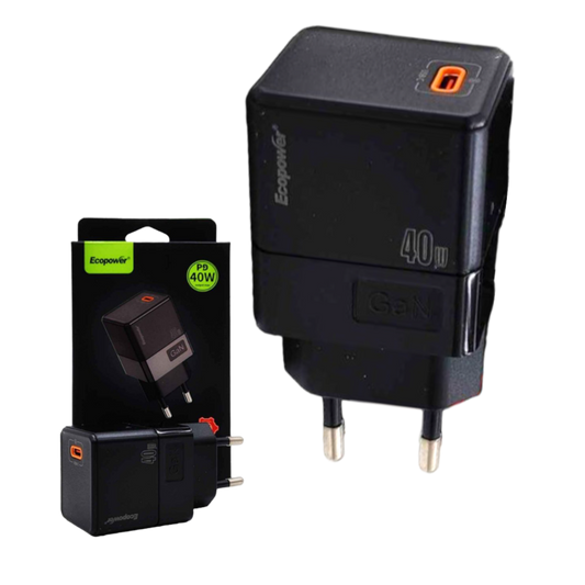 CABEZA CARGADOR 40W USB-C EP-7021