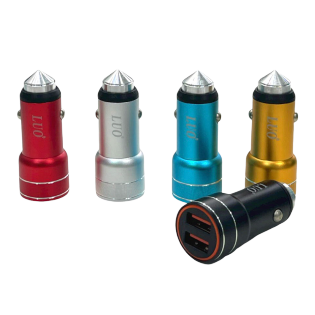 CABEZA PARA AUTO LUO LU-8217 2 USB 6A