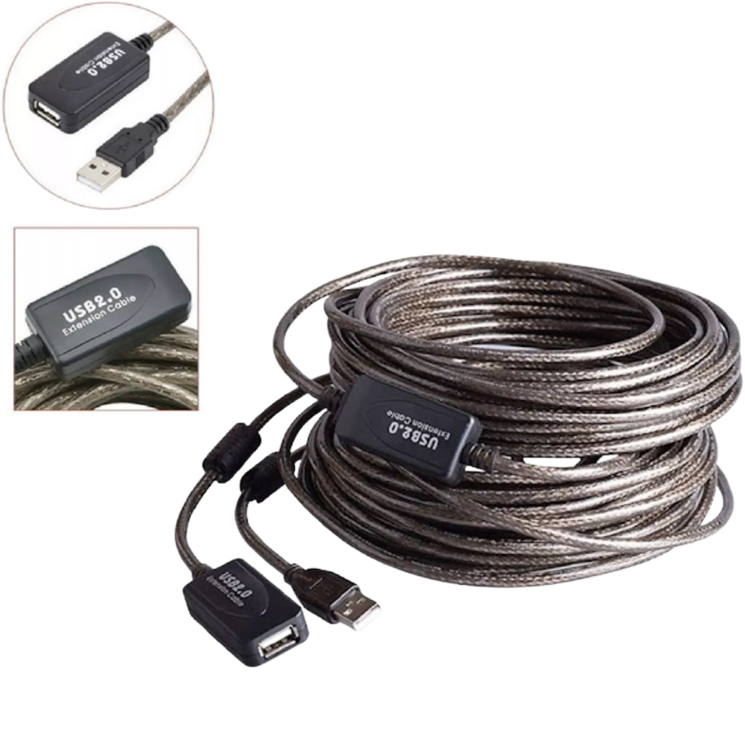 CABLE USB 2.0 MACHO HEMBRA