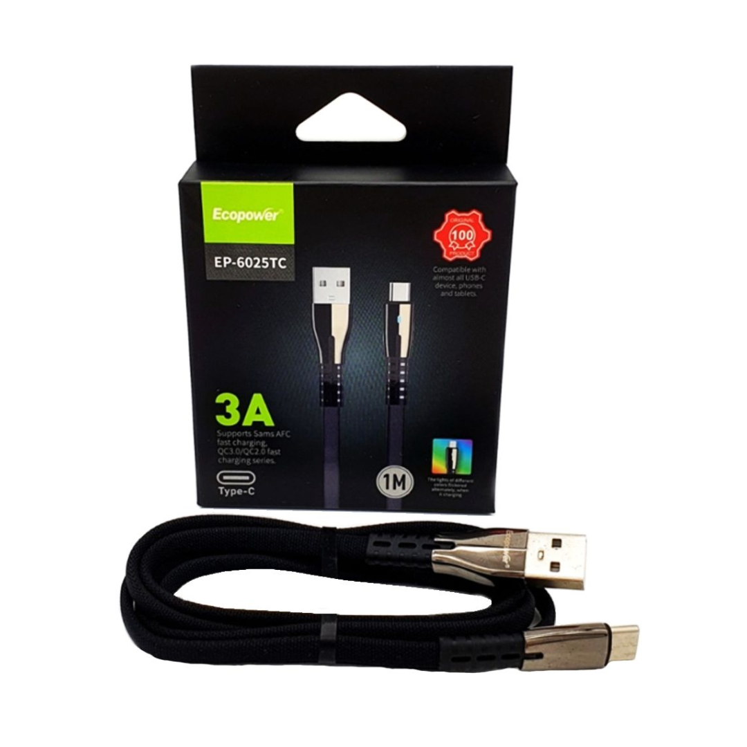 CABLE ECOPOWER EP-6025TC TIPO C 3A
