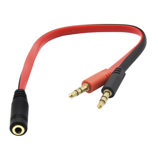 CABLE ADAPTADOR AUDIO 2 A 1 - HS211T SATE