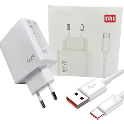 CARGADOR XIAOMI TIPO C 67W