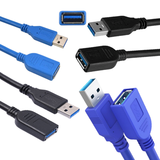 CABLE USB 3.0 MACHO A HEMBRA