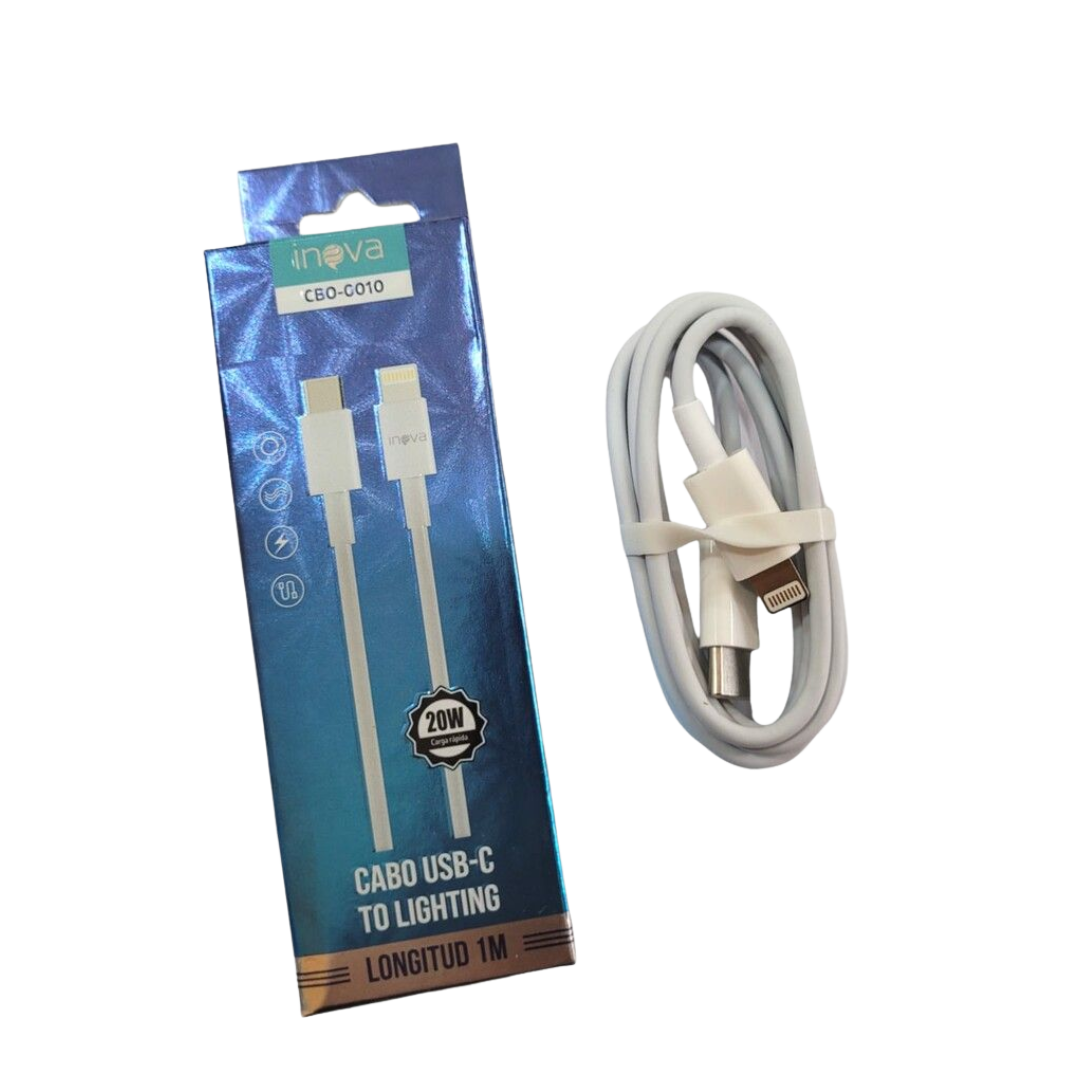 CABLE TIPO C A IPHONE 20W INOVA IN-0010
