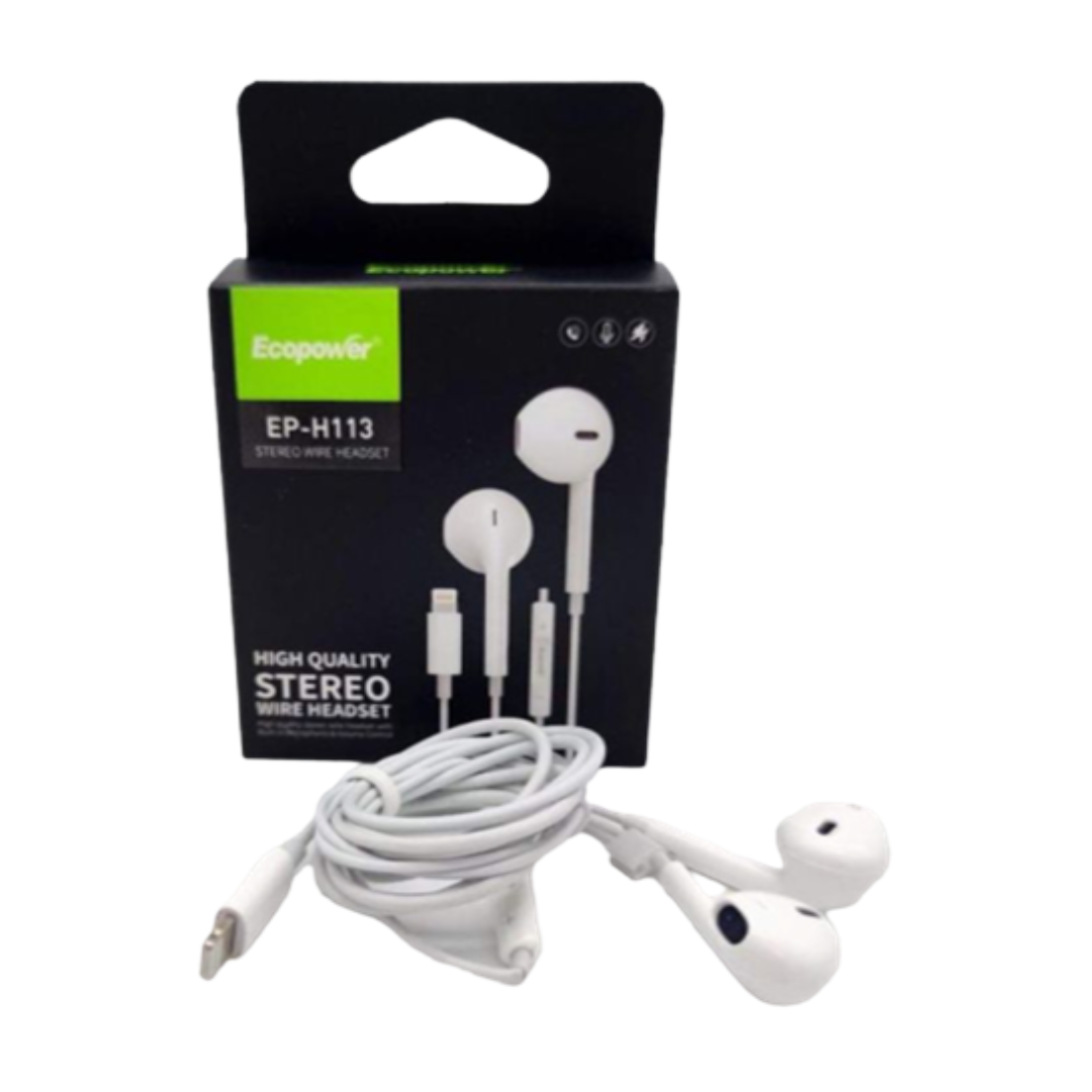 AURICULAR ECOPOWER EP-H113 PARA IPHONE