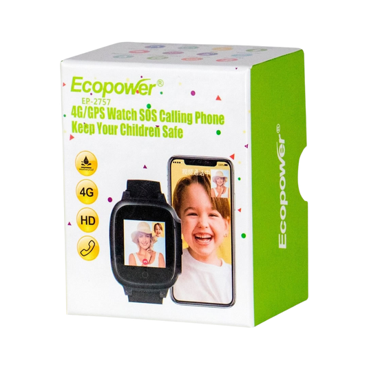RELOJ SMART GPS CON CAMARA PARA NIÑOS EP-2757