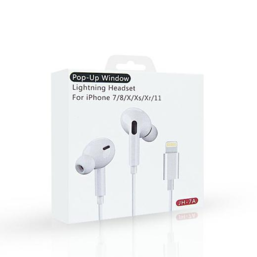 AURICULAR JH-7A CON GOMA PARA IPHONE