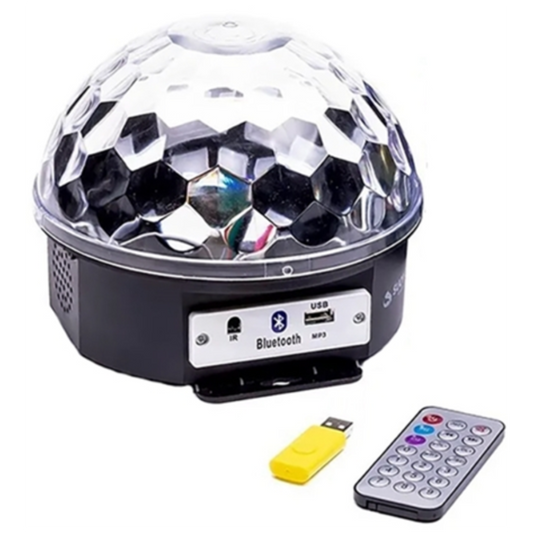 ESFERA LED MAGIC 2134-C CON BLUETOOTH Y USB