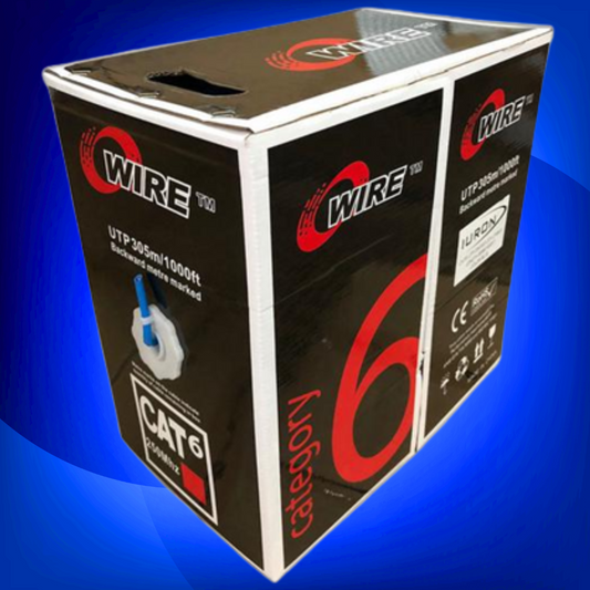 CABLE DE RED - IURON OWIRE UTP 24AWG INTERNO CAT6 305 MTS