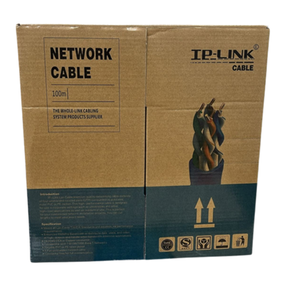 CABLE DE RED TP-LINK - UTP INTERIOR CAT6 60% COBRE 100 MTS