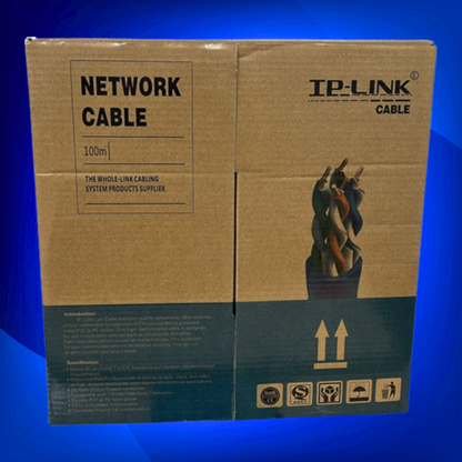 CABLE DE RED TP-LINK - UTP INTERIOR CAT6 60% COBRE 100 MTS